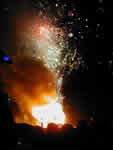 The Man burns