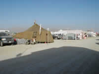 Camps at Burning Man