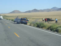 Arriving at Black Rock City