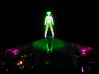 The Man at night
