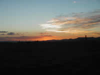 Sunrise at Black Rock City