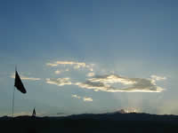 Sunset at Black Rock City